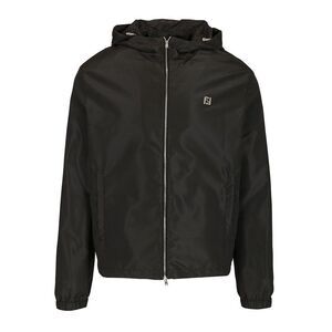 Fendi Men Blouson In Black Technical Fabric